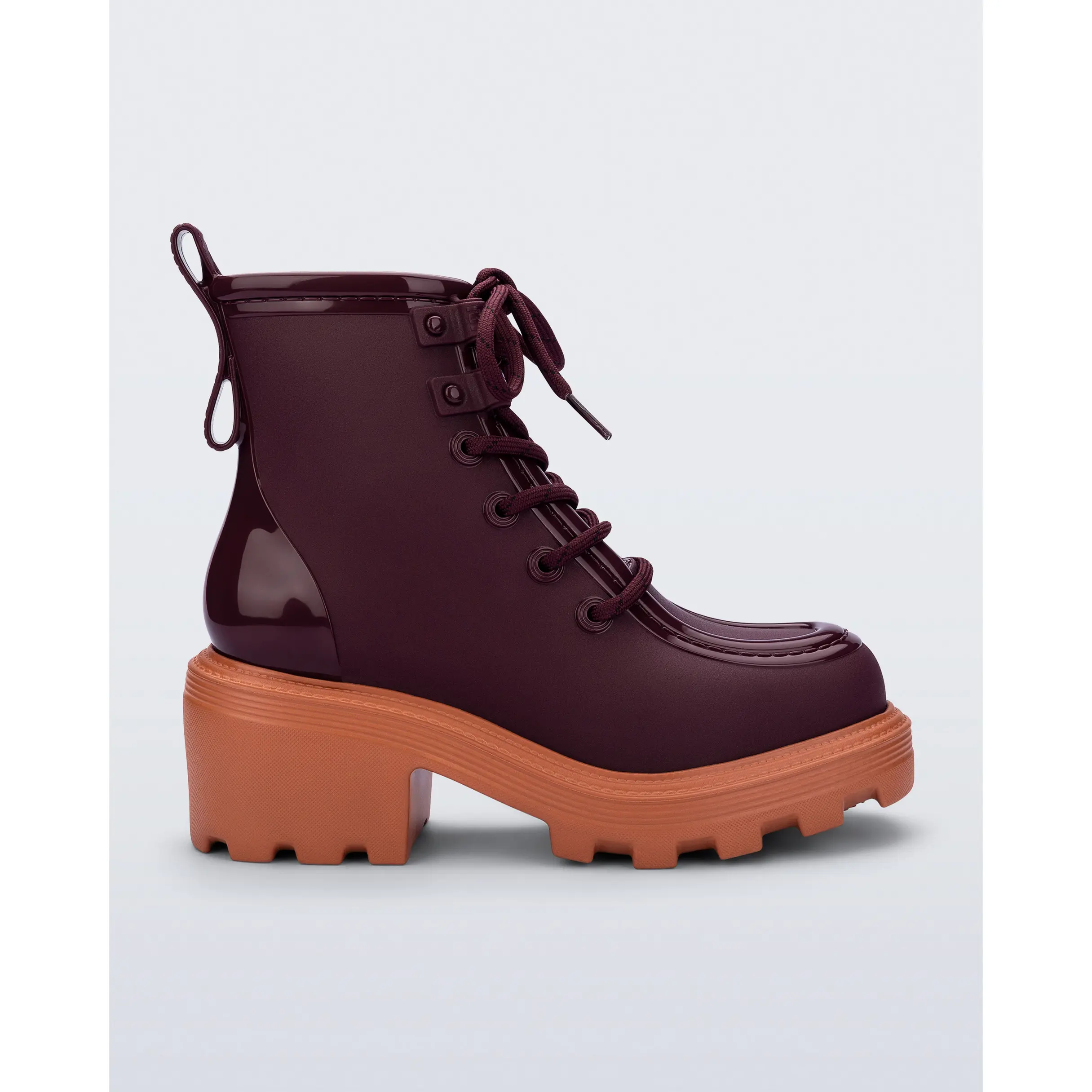 Burgundy/Orange