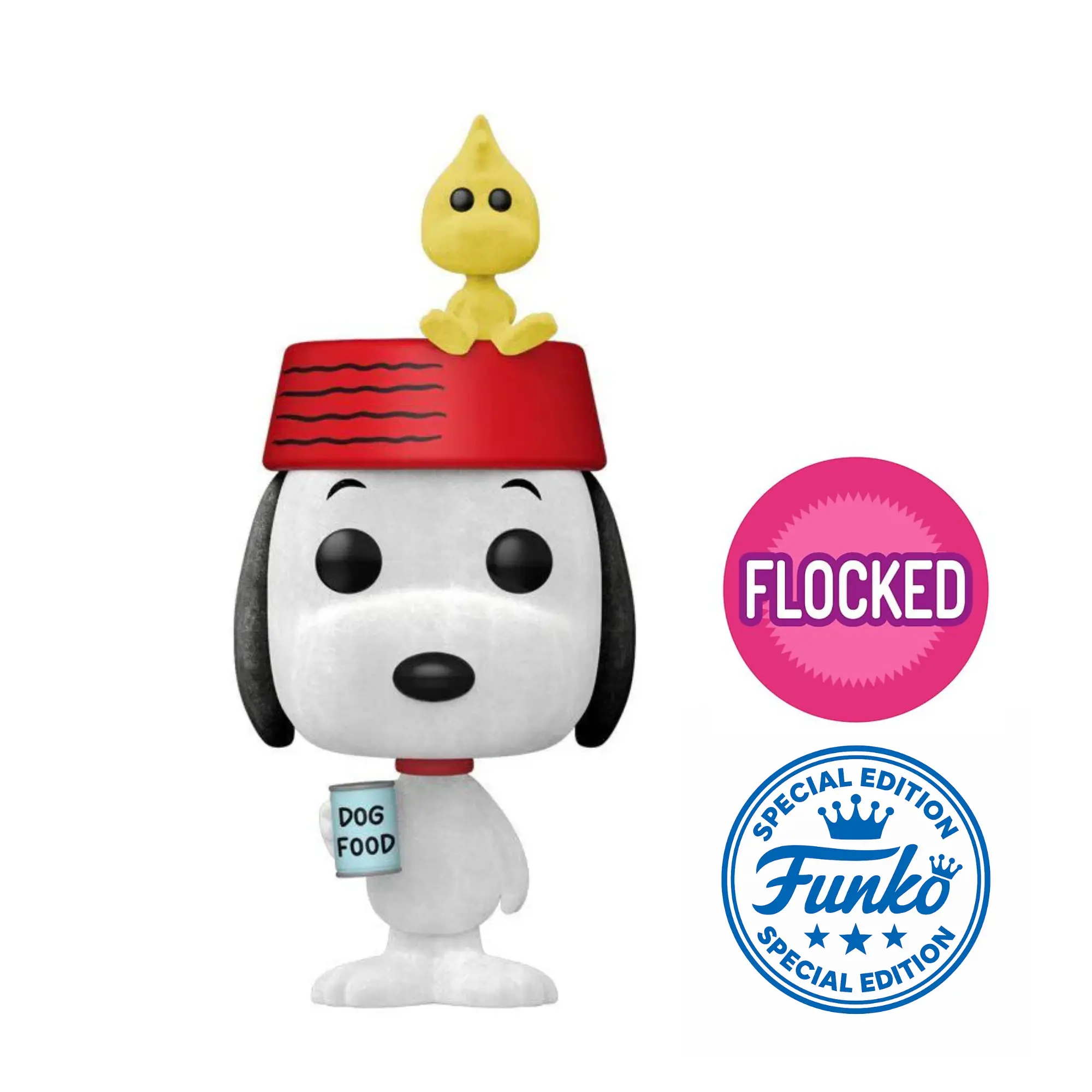 Peanuts Snoopy & Woodstock Flocked Funko Pop! Exclusive Vinyl Figure #2096 Peanuts Snoopy & Woodstock Flocked Funko Pop! Exclusive Vinyl Figure #2096