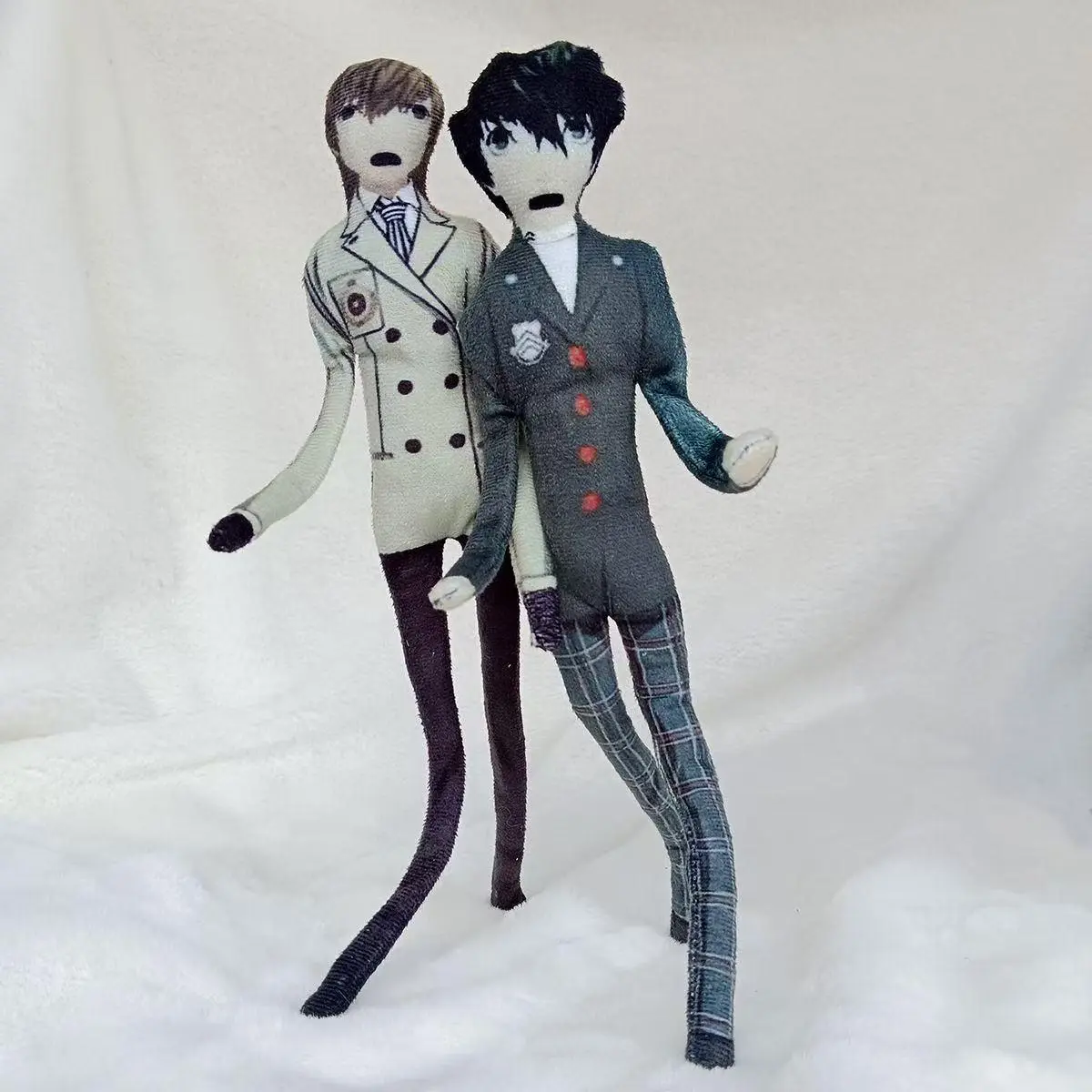 Japanese Anime Persona Stuffed Dolls - Amamiya Ren, Ryuji Sakamoto, Yusuke Kitagawa, Anne Takamaki, Akechi Goro Cosplay Props for House Decoration, Anime & Manga DIY Specialty Supplies