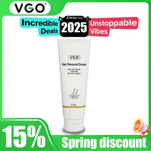 VGO Hair Removal Cream for Men & Women,  120ml /4.0oz,painless. Appearance hair removal cream is suitable for the chest, back, arms, legs and armpits Body Care Cosmetic,Smooth,Wax,ulike hair removal Gentle Jojoba Sensitive Comfort bodyhair bleach
