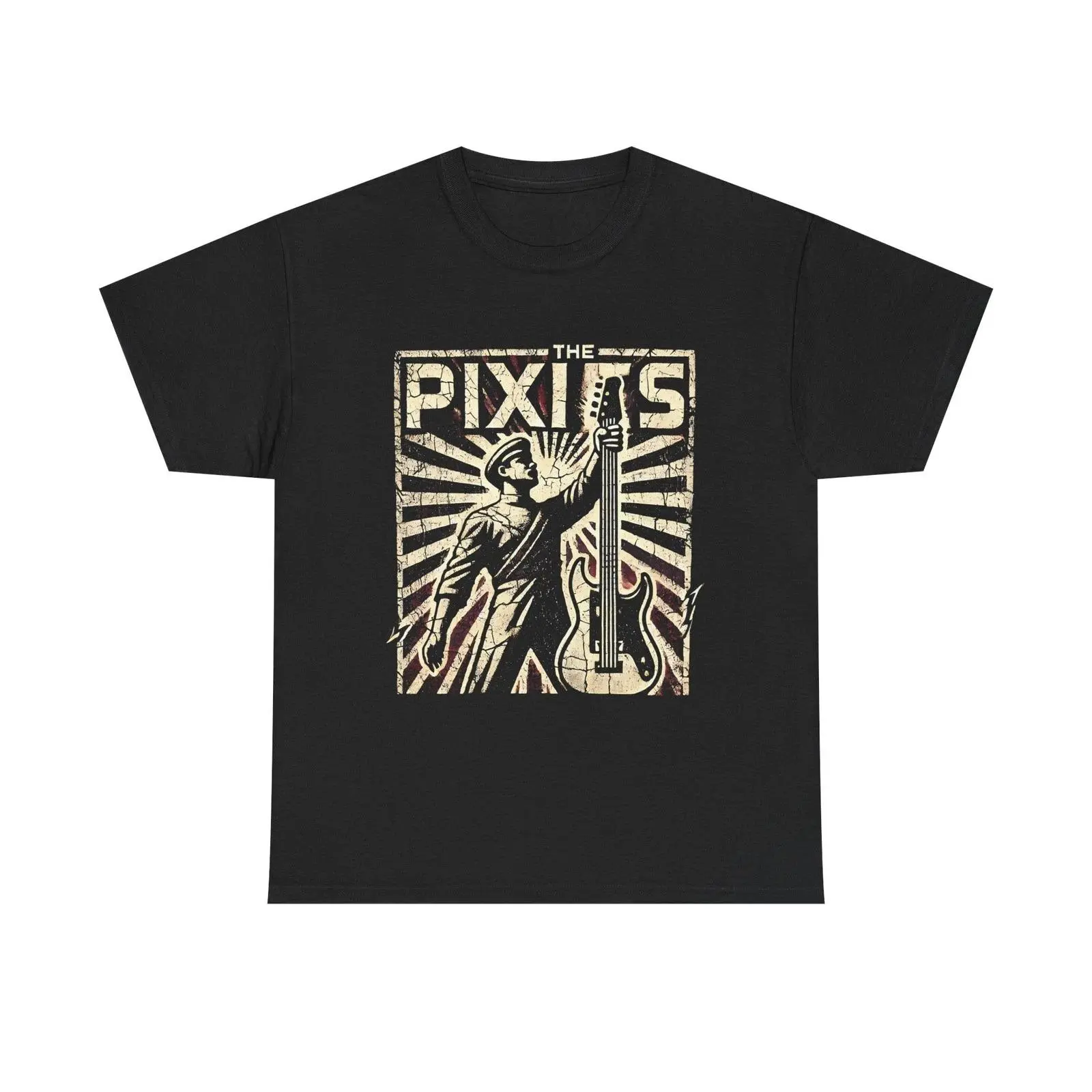Vintage Pixies Band T-Shirt, Alternative Rock Graphic Tee, Unisex Heavy Cotton Shirt