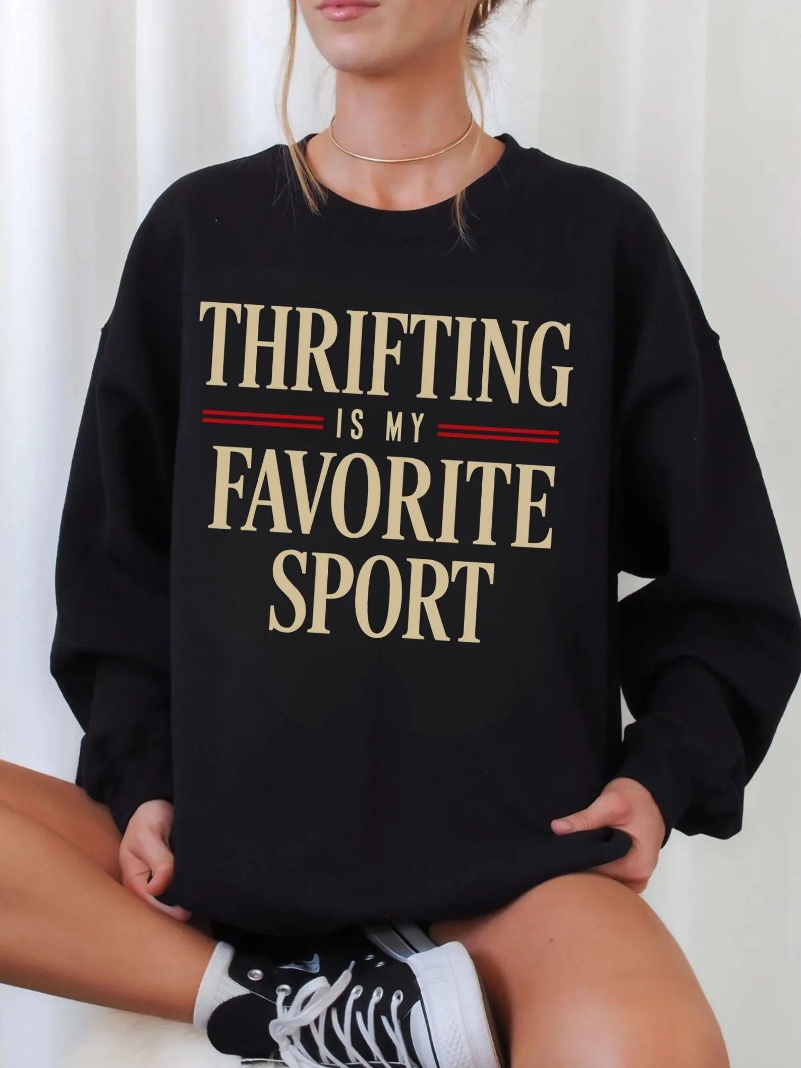 Cozy Homebody Club Thrift Sweatshirt …