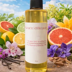 Grace'd Beauty - Clean Girl Aesthetic Body Oil