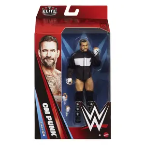 CM Punk - WWE Elite 124 Mattel WWE Toy Wrestling Action Figure