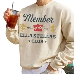 Ella�s Fellas Club Shirt, Retro Group Matching T-Shirt
