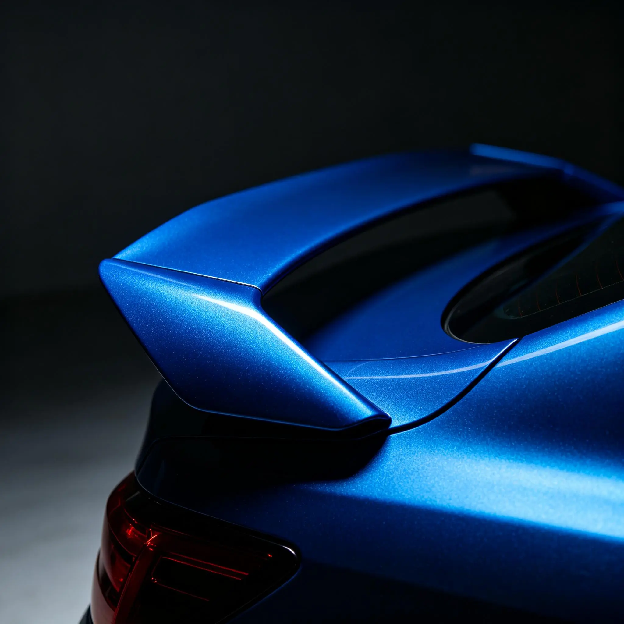 Aurora Blue Glossy Car Wrap Vinyl 58in x 60in Sheet - Durable Exterior Color Change Film for Vehicles