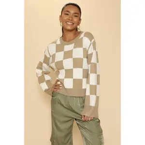 Checkered sweater Checkered sweater