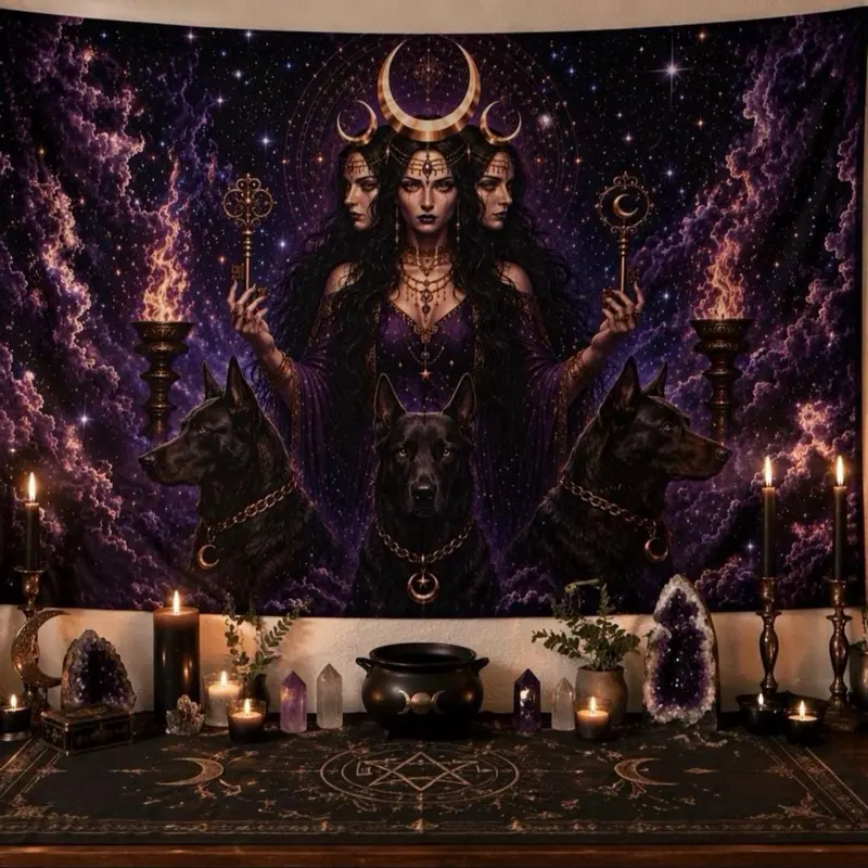 Large Hekate Tapestry