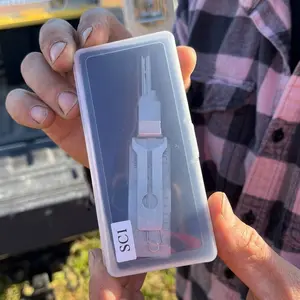 Multipurpose Key Lock with Clear Design for Secure Storage and Easy Access (