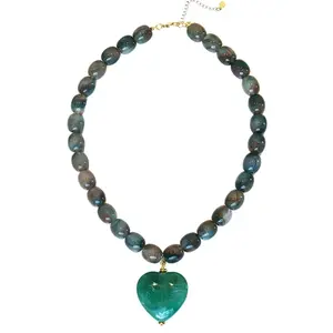 Amour Necklace - Green
