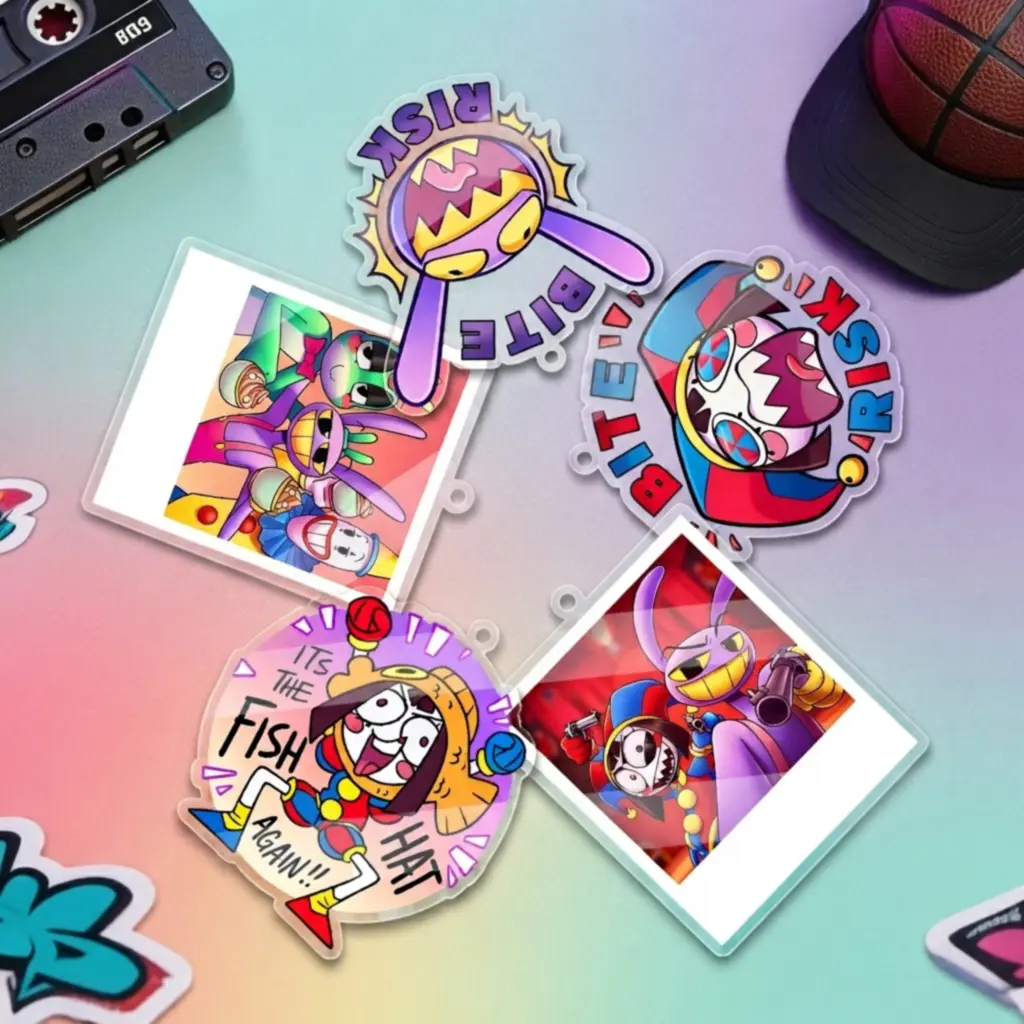 TADC Acrylic Keychain - Chibi Fanart Charm & Standee for Bags & Desk