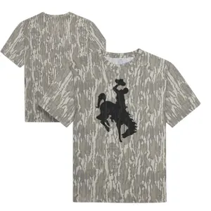 Bucks - Bottomland Tee, Camo Pattern Men's T-shirt, Style Camo 3D T shirt, Hunting 3D Camo T-Shirt, Gift For Dad, Him, Her