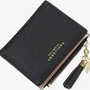 Baellerry Luxury Ladies Wallet Three-fold PU Leather Multiple Card Slots High-end Billfold for Women