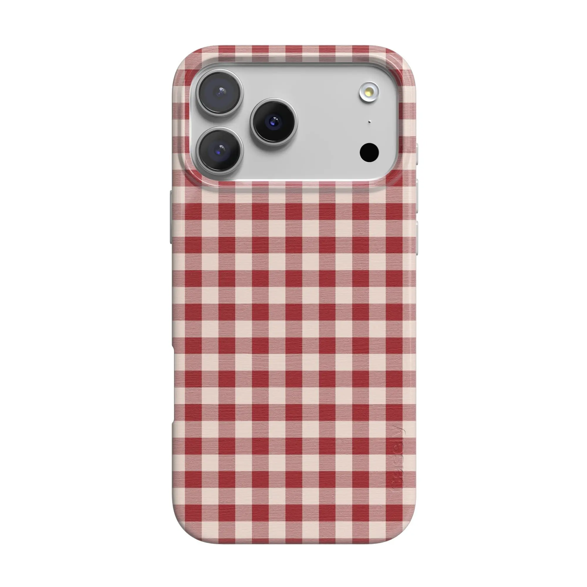 Casely iPhone 17 Pro Max Case | Sweet Jam | Red Gingham | Compatible with MagSafe | Classic Ultra Thin Design
