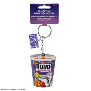 Kpop Demon Hunters Officially Licensed Keychain Rumi Collectible Gift For Fans Home Decor Daily Use 1Pc Netflix