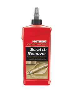 Mothers 08408 California Gold Scratch Remover; Removes Light Scratches & Swirl Marks; Safe for Clear Coat Finishes; 8 oz