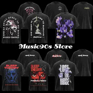 [Collection] ReTro Sleep Theory Band T-Shirt , Sleep Theory Washed Tee , Rock Band Shirt , Washed Oversized T-Shirt , Rock Band Shirt, Retro Music Tee, Rock Music Lover Shirt, Vintage Band Shirts Casual Fabric Fit Top , Top Men's and Women's Clothing