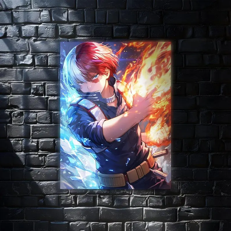 Son Goku Anime Poster Anime Wall Art Anime Universe Wall Decor Manga Gift Anime Fan Art - No Frame