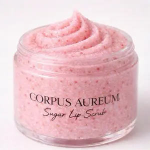 Corpus Aureum strawberry Sugar Lip Scrub – Exfoliating Lip Treatment