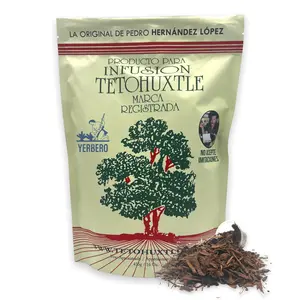 Yerbero - Infusion Te Tetohuxtle 455g | Healthy Infusion Tetohuxtle Tea 16oz | Made With Wildcrafted Barks of the Sierra Lacandona | 100% Natural, Non GMO´s | Unique & Delicious Tea.
