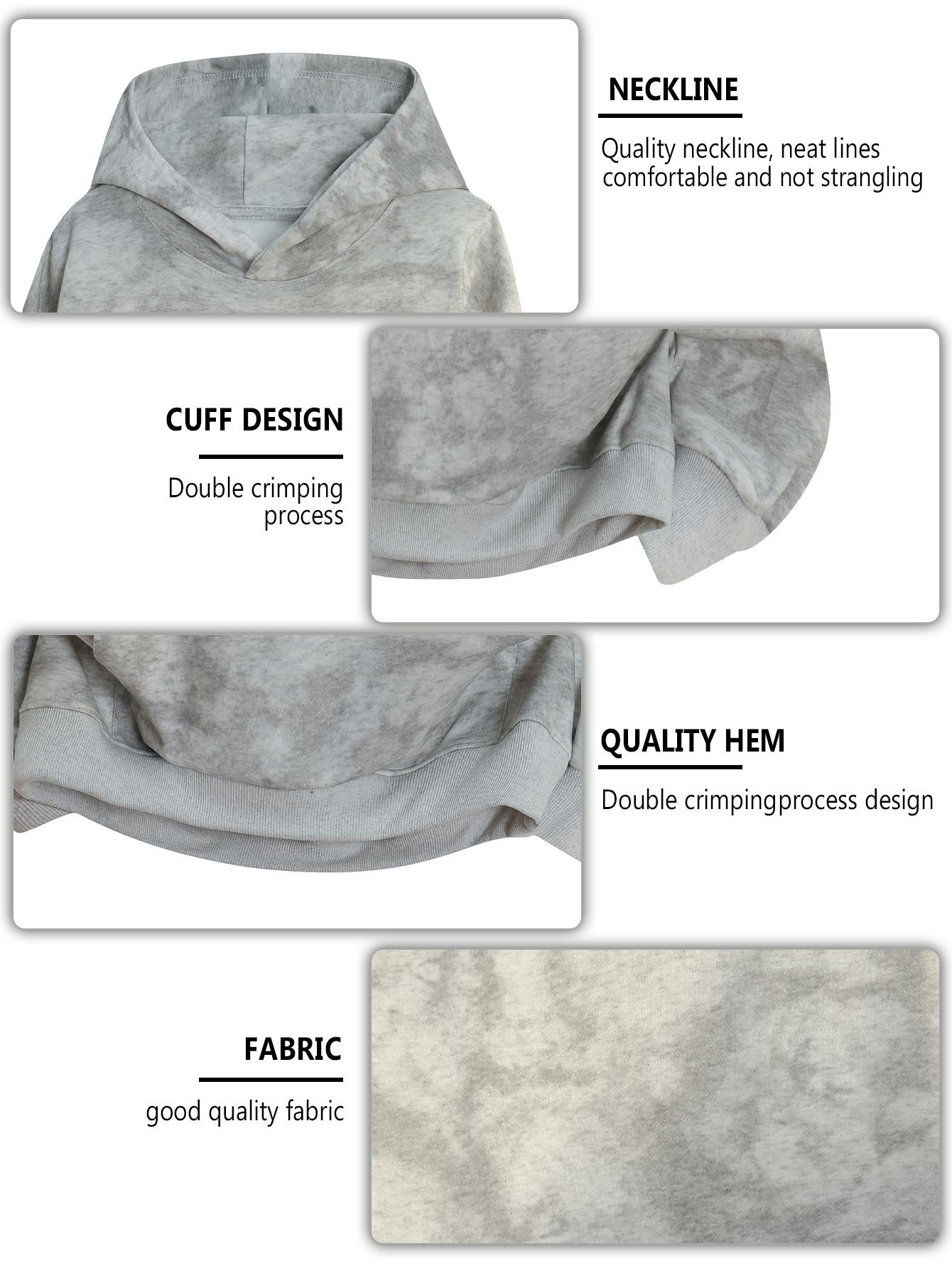 CCCMAI Men's Textured Hoodie Casual Long Sleeve Hooded Sweatshirt for Spring & Fall Fashion Men's Clothes for Daily Wear Menswear Sweatshirts Tops Man Pullover Long Sleeve Casual Tops