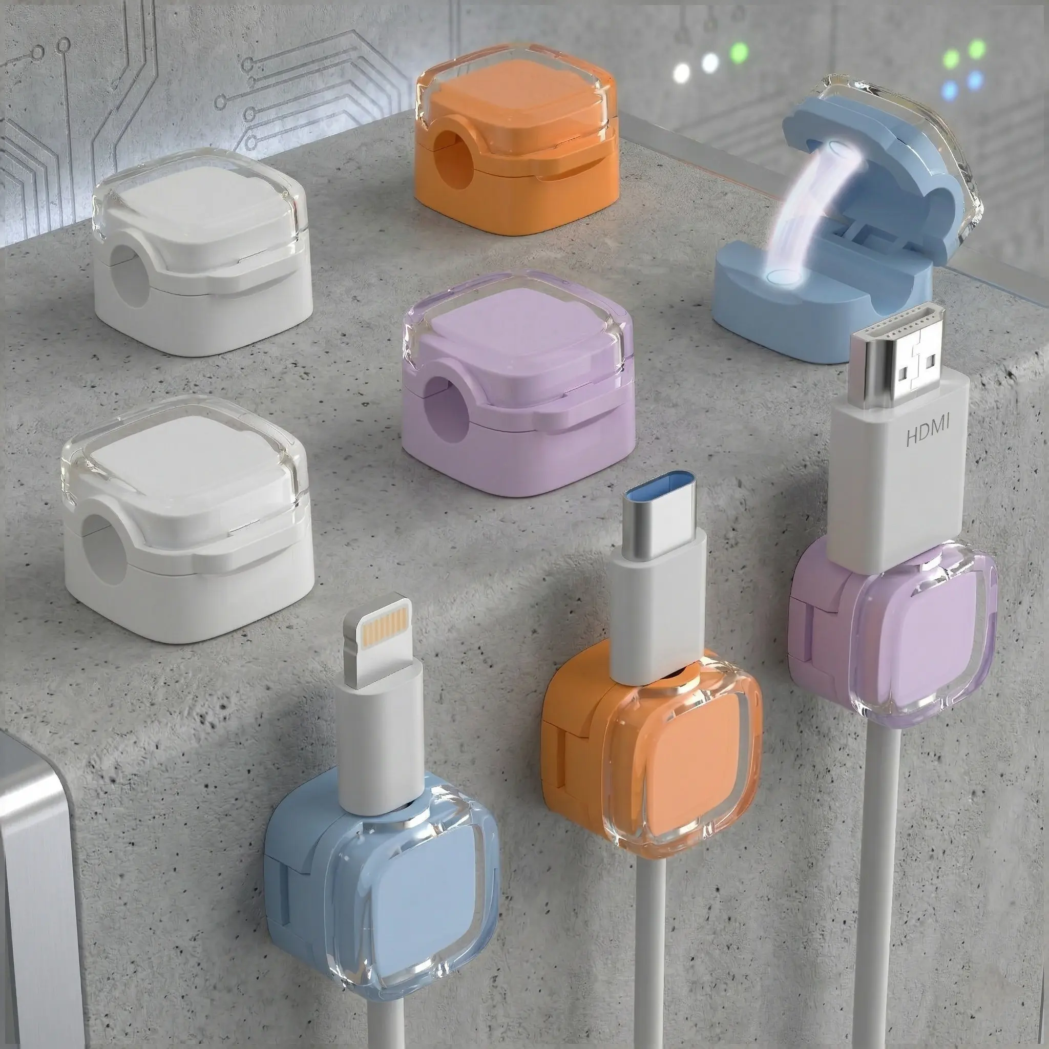 8-Pack Crystal Multicolor