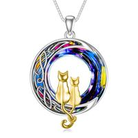 2 Cats(Yellow Gold and Yellow Gold)-Volcano Cryst