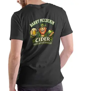 BARRY MCCOCKIN CIDER T SHIRT, UNISEX COTTON Streetwear