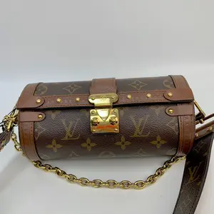 Pre-owned Louis Vuitton leather Tote Bags Papillon Trunk Monogram XP02182 ky02644