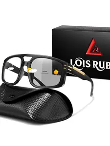 Photochromic Glasses, Outdoor Sports Glasses with Case & Gift Packaging, Fashionable Glasses for Driving, Fishing, Cycling and Beach Activities