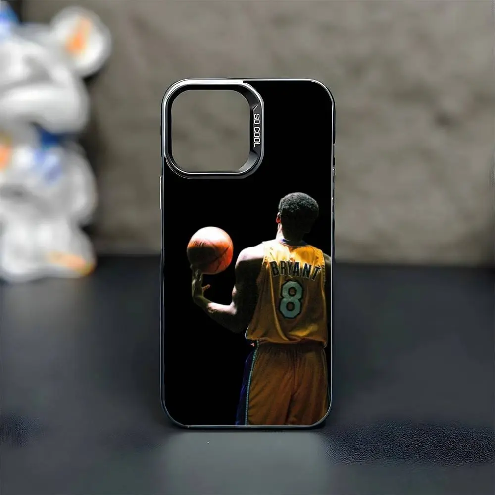 Basketball Kobe Bryant 8 24  Phone Case For iPhone 17 Air 16 15 14 13 12 11 Pro Max Plus Black Matte Shockproof Cover