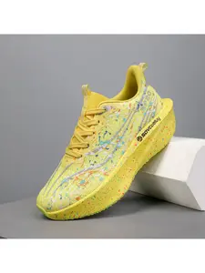 2025 New Running Shoes with Carbon Plate, Mesh Surface, Breathable, Lightweight, Shock-Absorbing, Non-Slip, Wear-Resistant, Sports