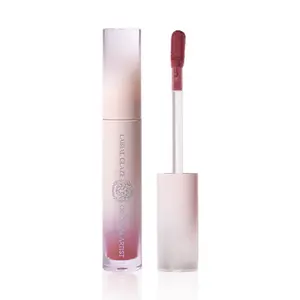 OR-AR Original Artist Double-Layer Velvet Lip Glaze Silky Smooth Glossy Finish Moisturizing Hydrating Skin-Flattering High Pigmentation Hydrate