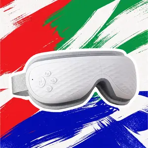ALLJOY Heated Eye Massager with Bluetooth Music, Silent Portable Eye Therapy Device for Eye Fatigue, Dry Eyes & Relaxation, Portable Relaxation Gifts for Men & Women