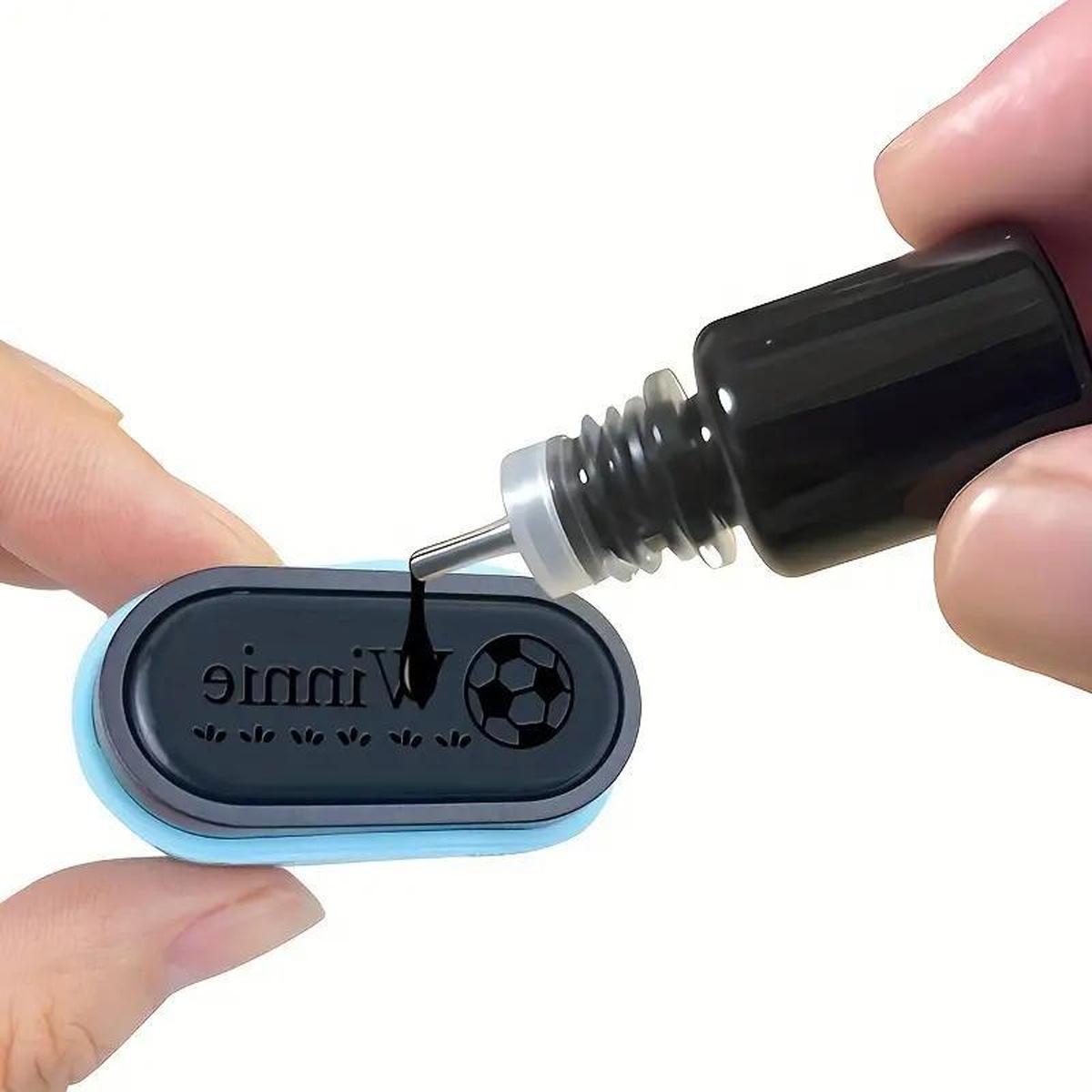 Identity Theft Protection Roller Stamp, 1 Count Confidential Roller Stamp, Anti Theft, Privacy & Security Stamp, Information Blocker, Refill Ink, Designed for ID Account Data Address Security