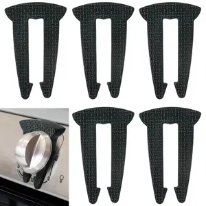 5-Piece Gas Stove Knob Lock Set, Child Safety Protection, Durable Design, Anti-Child Touch Oven Knob Lock, Prevent Accidental Contact ()