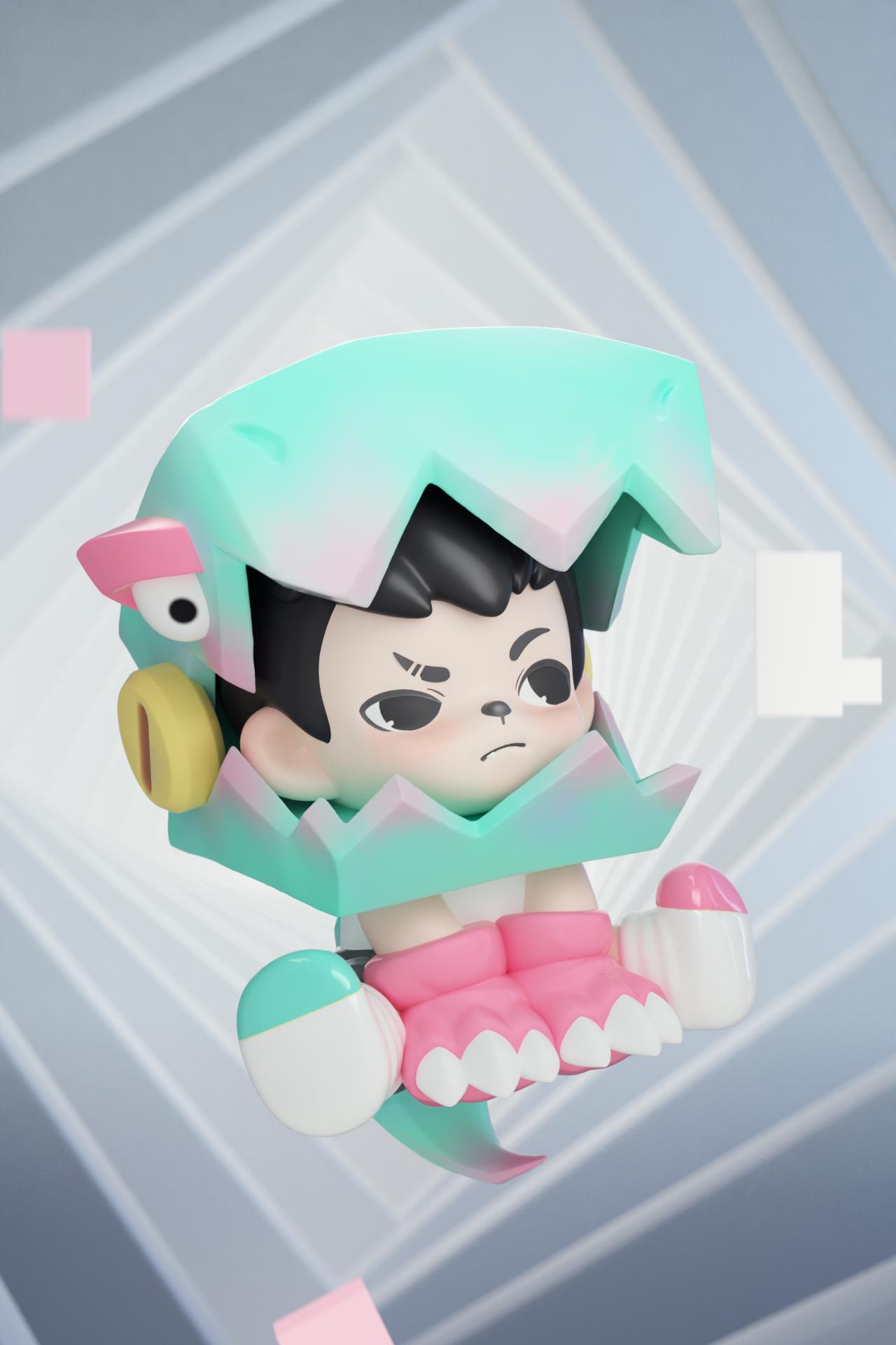 1001【tntspace】Rayan Time Rift mini Series Figures