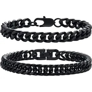 Titanium Steel Chain Bracelet Stainless Steel Jewelry Men's Bracelet