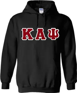 Kappa Alpha Psi Fraternity Greek Lettered Men’s Hooded Sweatshirt