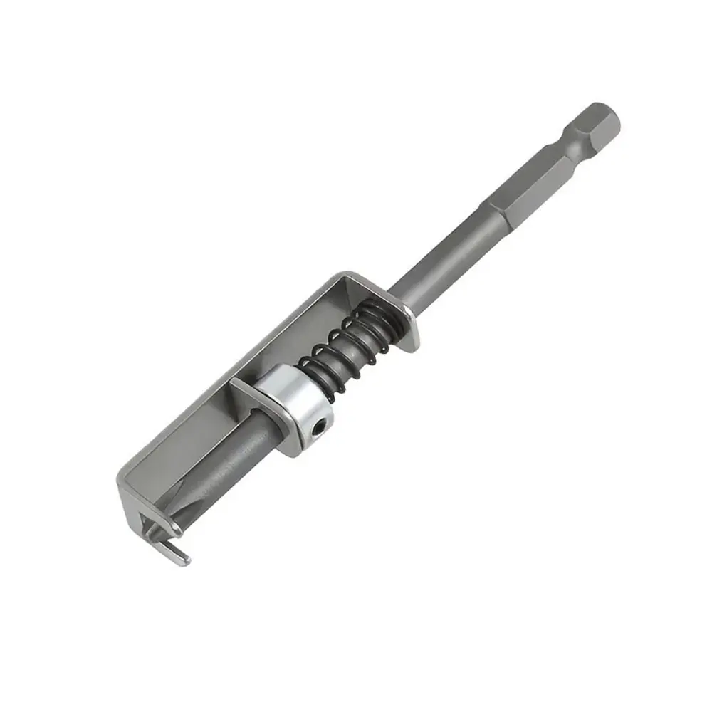 Spring loaded Screw Holder Bit,Screw Gripper Tool Universal Anti-drop Screwdriver Bit Single-Hand Operation Screws Retaining Holders Clamp Fixing Set for Electricians, Mechanics, DIY Home Screwdriver Bit Clip Screwdriver Components
