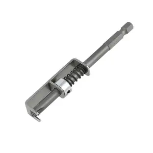 Spring loaded Screw Holder Bit,Screw Gripper Tool Universal Anti-drop Screwdriver Bit Single-Hand Operation Screws Retaining Holders Clamp Fixing Set for Electricians, Mechanics, DIY Home Screwdriver Bit Clip