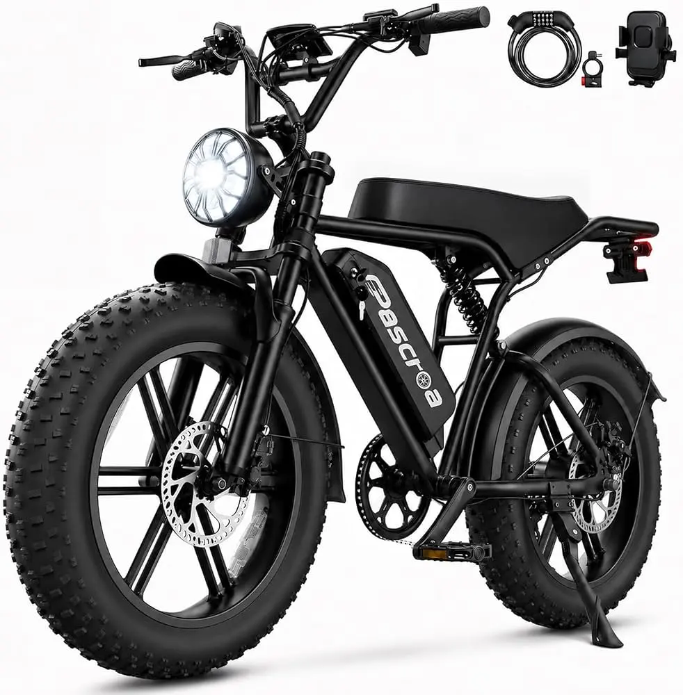 Adult Electric Bike - 1500W Peak Power Sports & Outdoor Cycling Recreation Equipment
