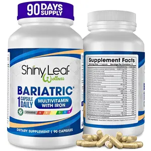 Bariatric Multivitamins with 45mg Iron 1 capsule a day Healthcare Fitness