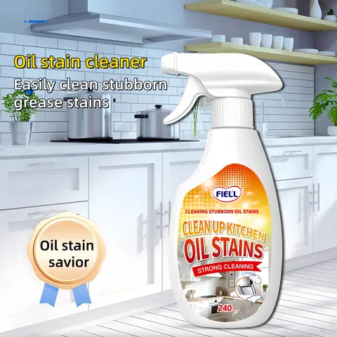 Oil Stain Cleaner - Effectively Removes Stubborn Grease Stains - Safe Ingredients - 240ml - Strong Cleaning Power