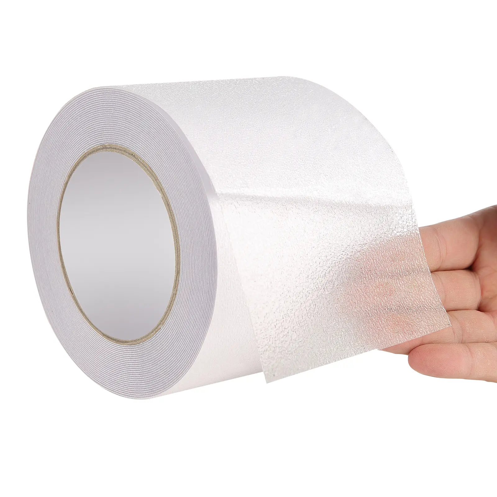 【Summerfinds】VEVOR Anti-Slip Tape,30 FT x 4 inch Transparent Non-Slip Grip Tape for Indoor & Outdoor UseUltra-Clear Non Skid Traction Treads for Bathrooms Boats Stairs PoolsSafe & Comfortable for Bare Feet