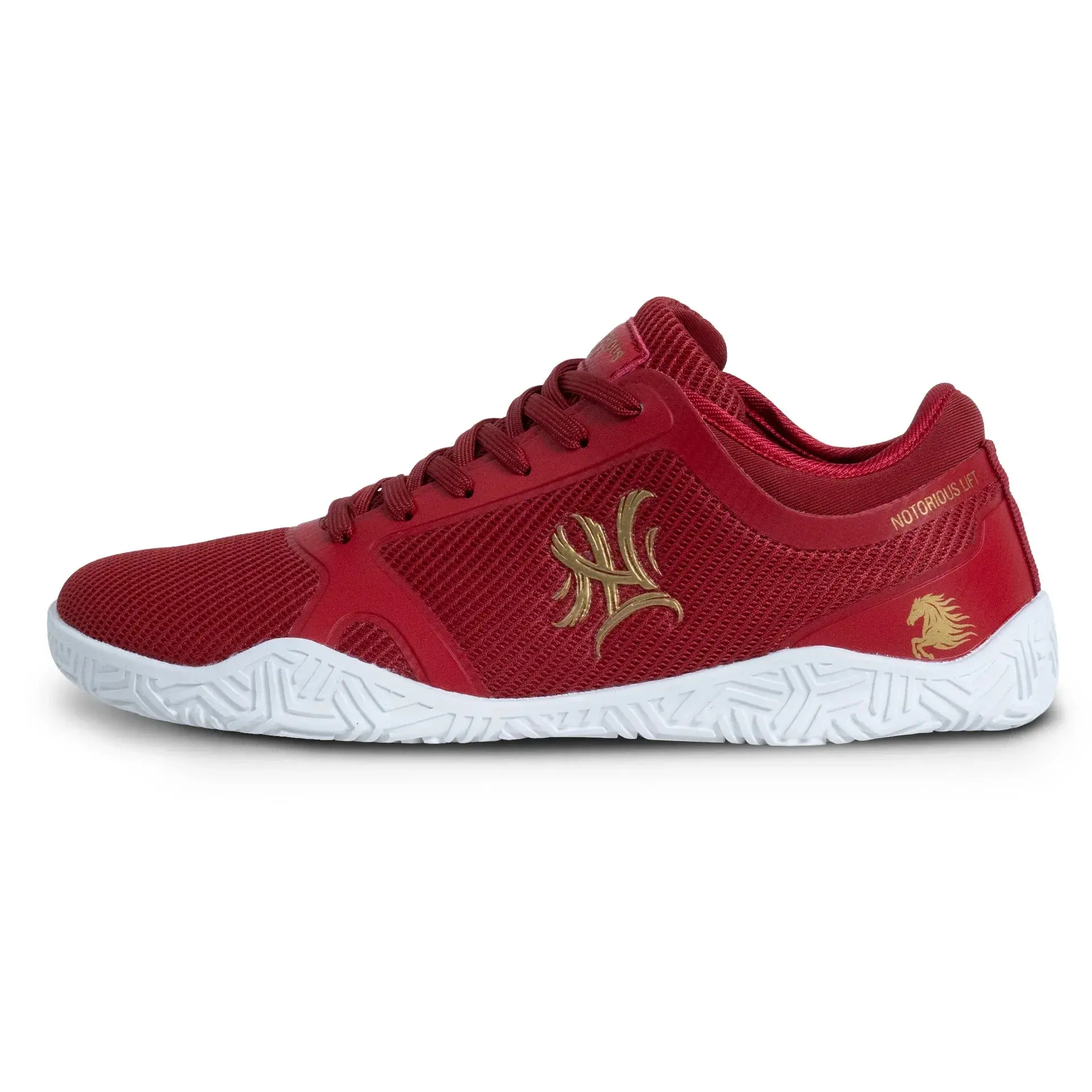 Radix Pro: Year of the Horse - Wide Toe Box Powerlifting Shoe, Minimalist Ultra-Thin Training Footwear, with Extended Stability Flanges and Novus Griptech