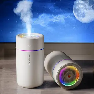 280ML USB Aroma Diffuser, 1 Count Portable Aromatherapy Humidifier with Colorful Light, Desktop Air Humidifier for Home Office Car Use, USB Powered Humidifier, Aroma Diffuser Humidifiers