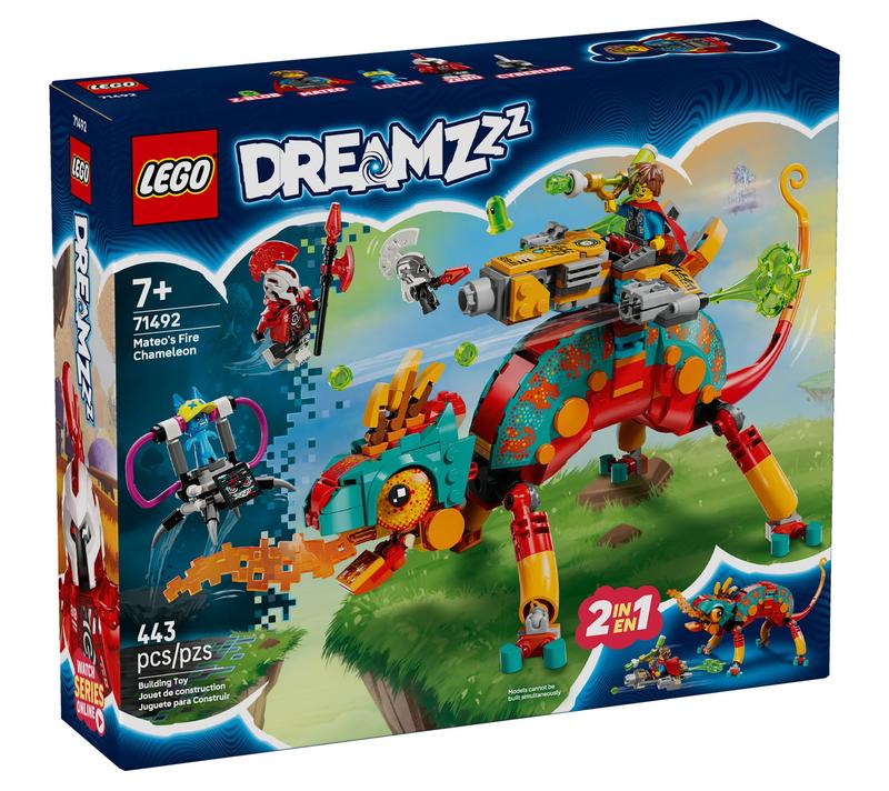 LEGO DREAMZzz Mateo's Fire Chameleon Imagination Toy 71492
