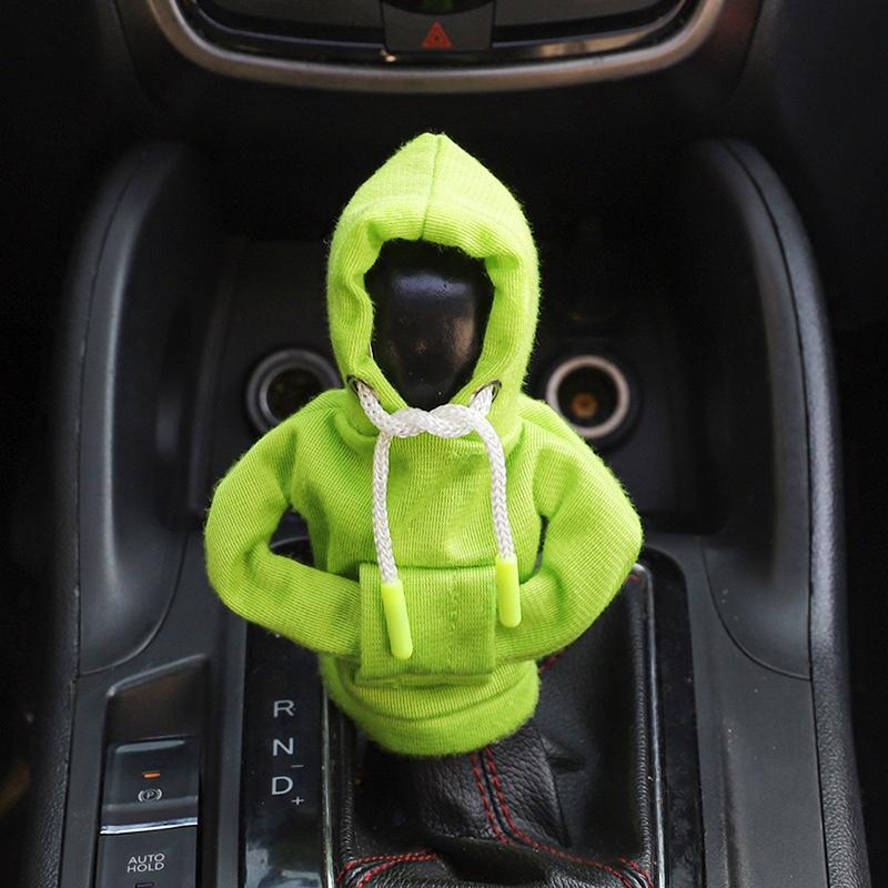 Universal Hoodie Design Car Gear Shift Cover, Automatic Shift Knob Protector, Car Interior Decor Accessories for Everyone