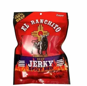 El Ranchito Crunchy Beef Jerky Net Wt. 2 oz